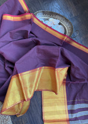 South Cotton - Maroon Handwoven