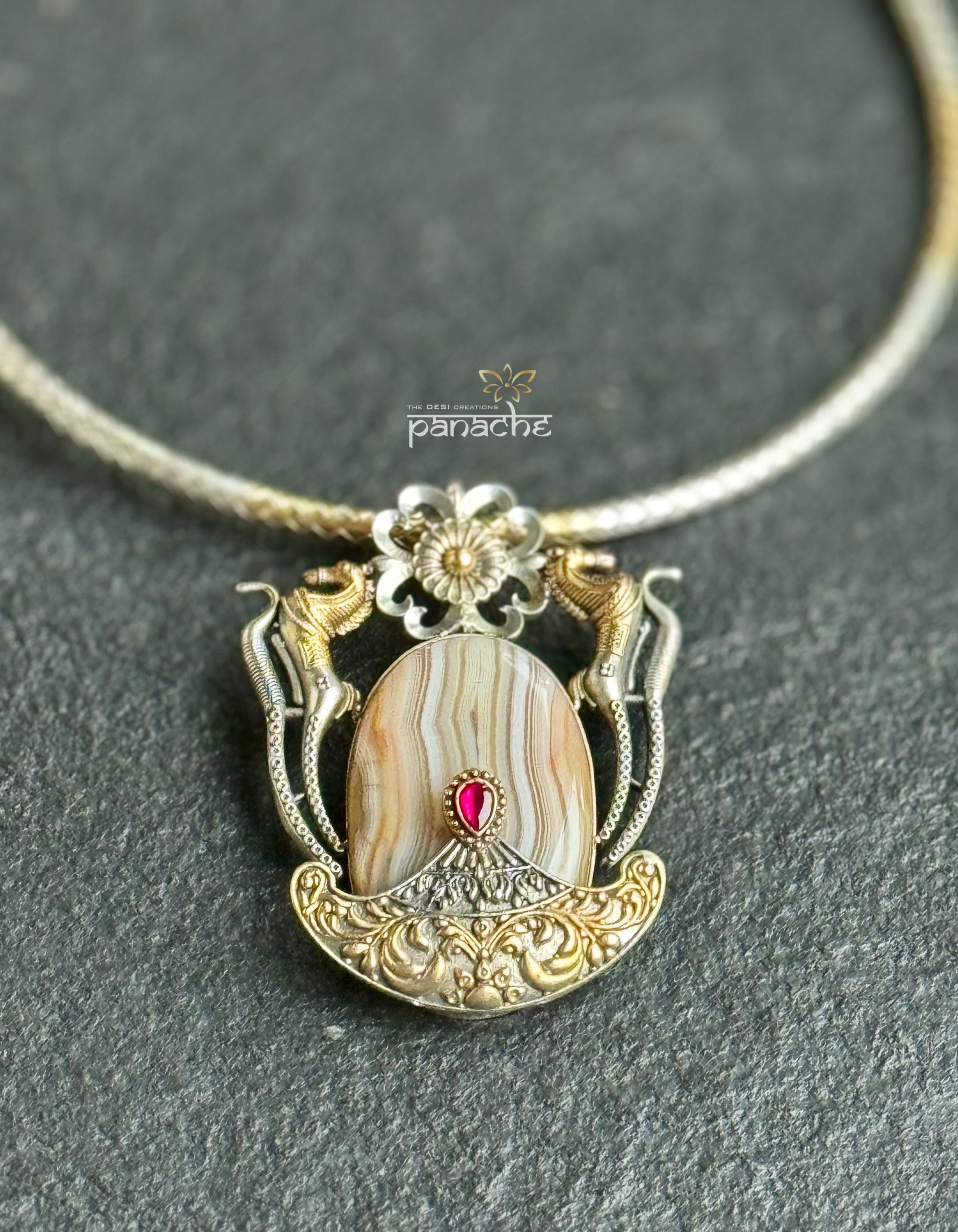 Silver 925 Hasli - Statement Horse Pendant