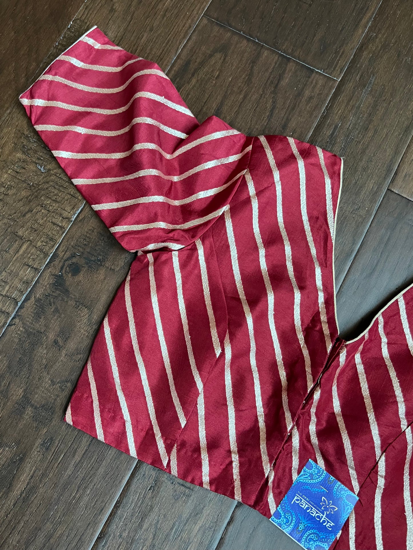 Designer Blouse - Maroon Woven