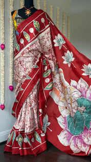 Pure Silk -  Hand Batik Ganesha