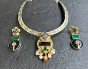 Silver 925 Hasli - Statement Onyx Pendant