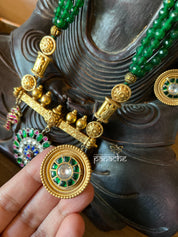 Earring 925 Silver- Kundan Stud