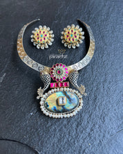 Silver 925 Hasli - Statement Pendant Meen