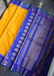 Pure SICO Kuttu Gadwal - Sunrise Orange Purple