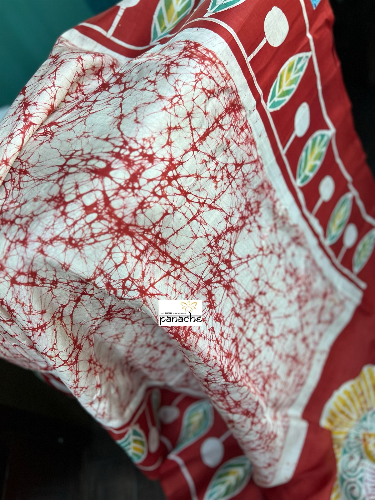 Pure Silk - Hand Batik Ganesha