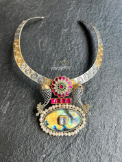 Silver 925 Hasli - Statement Pendant Meen