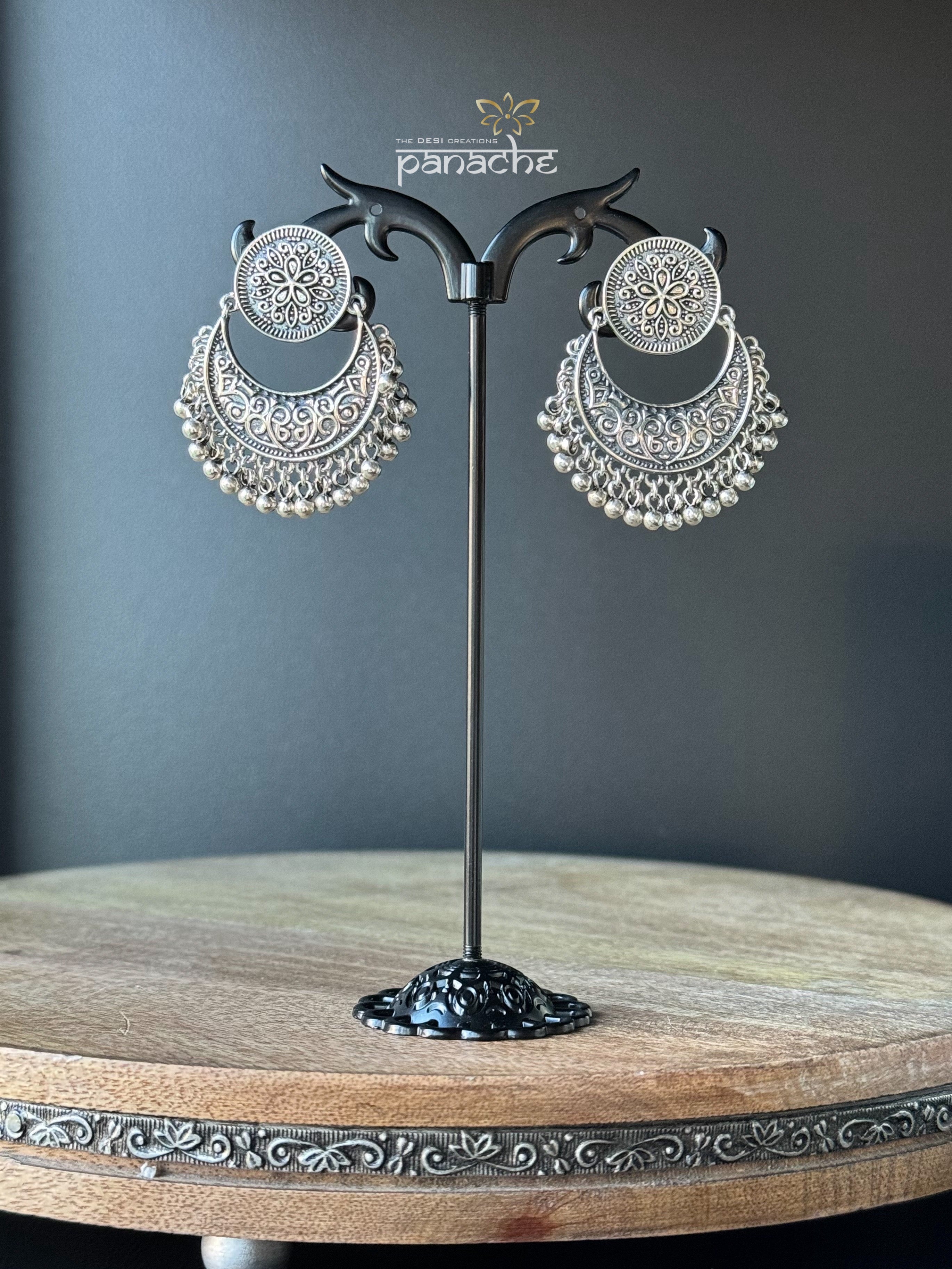 Earring 925 Silver - Pearl Dangler Jhumki