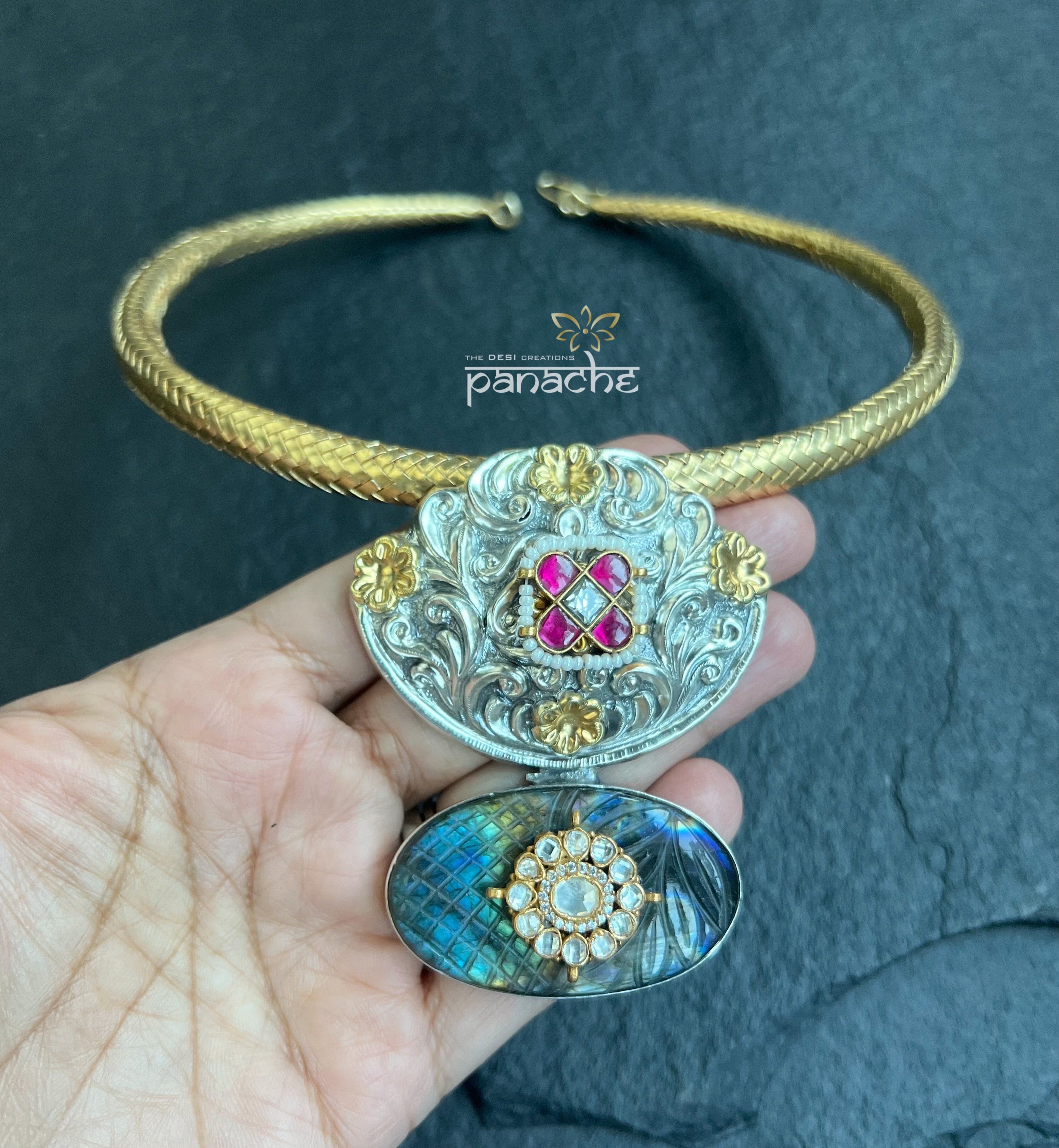 Silver 925 Hasli - Statement Pendant