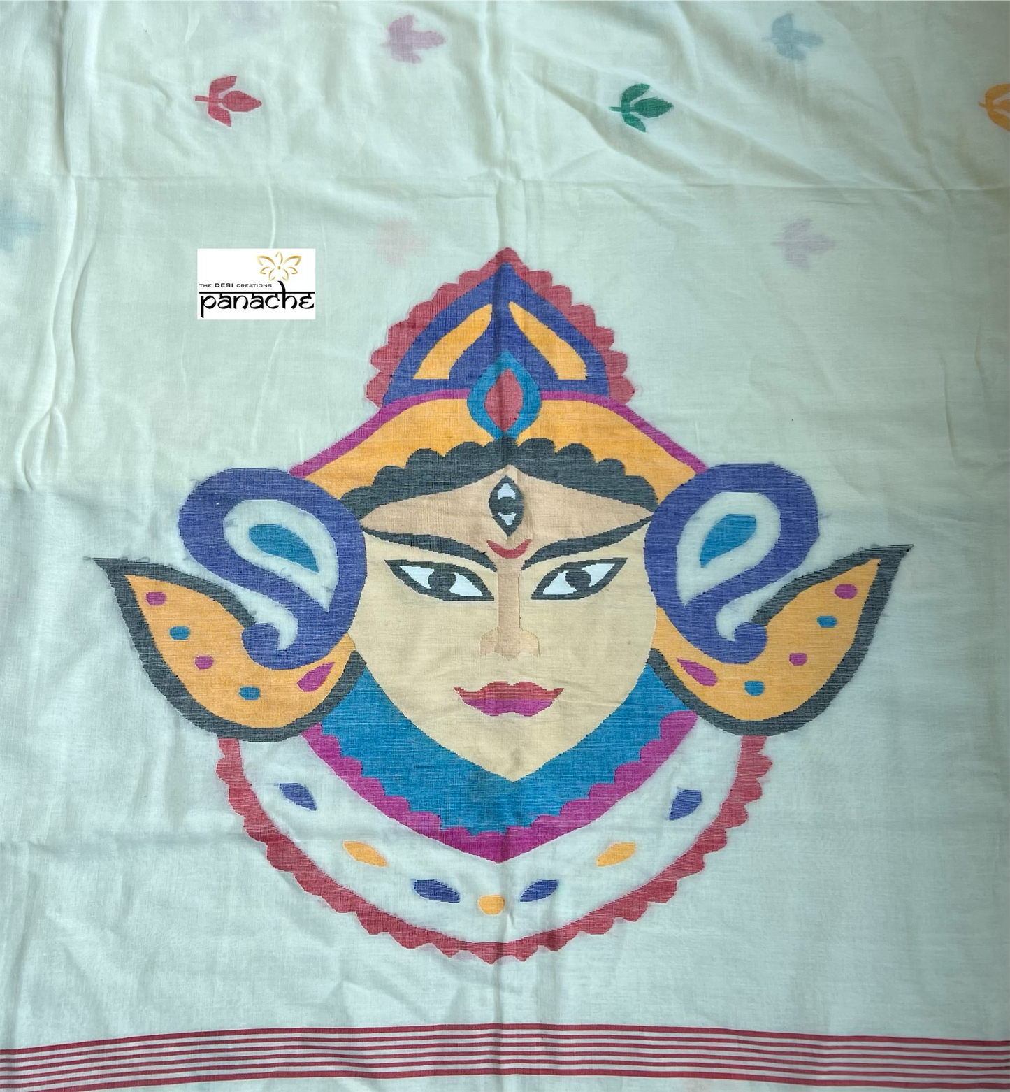 Pure Khadi Cotton - Cream Durga