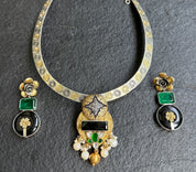 Silver 925 Hasli - Statement Onyx Pendant