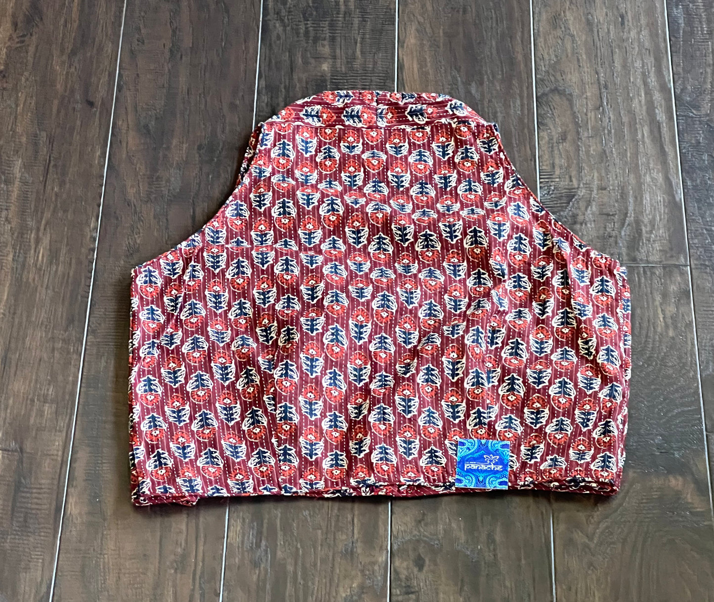 Designer Blouse - Maroon Rust