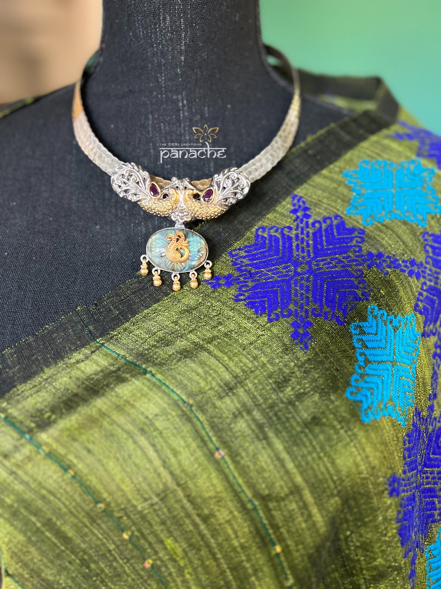 Pure Matka Silk - Mehendi Green