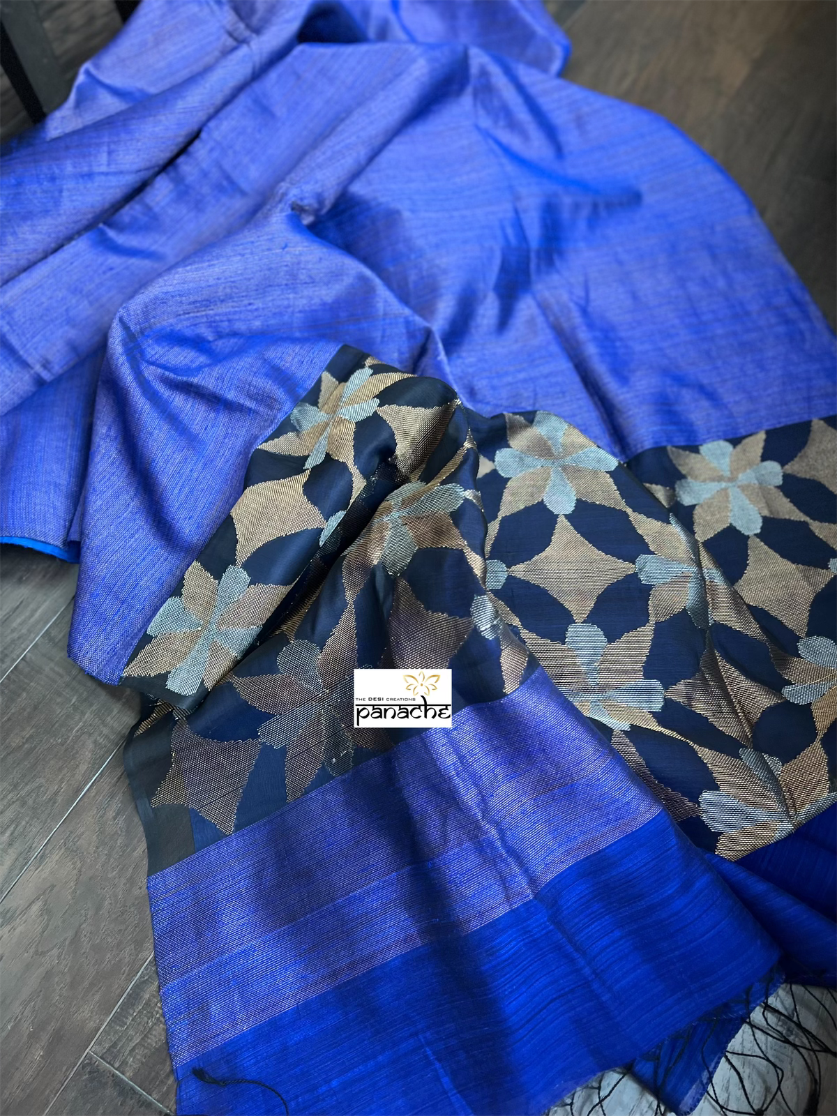 Pure Matka Silk - Royal Blue