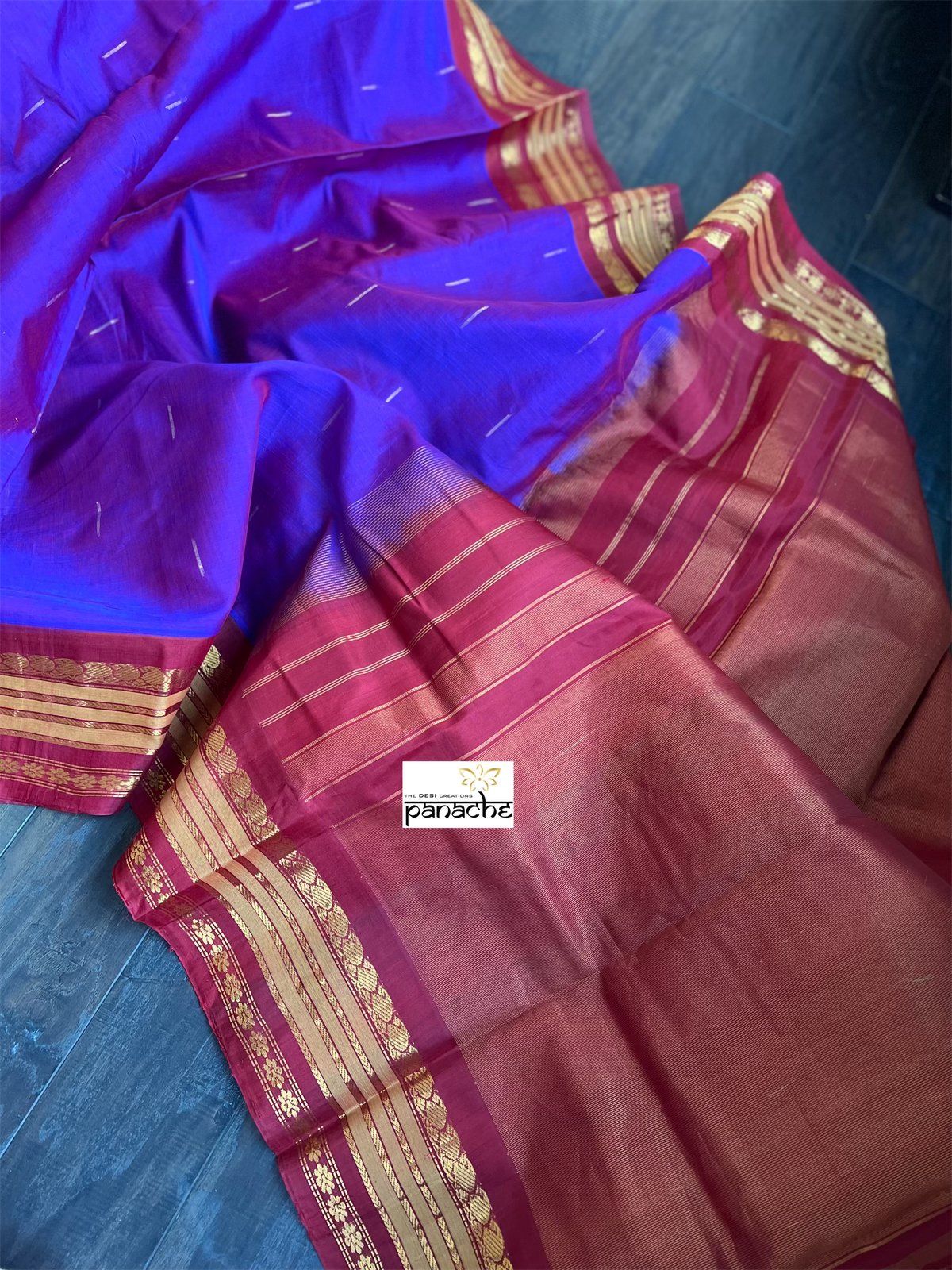 Gadwal SICO - Purple Red