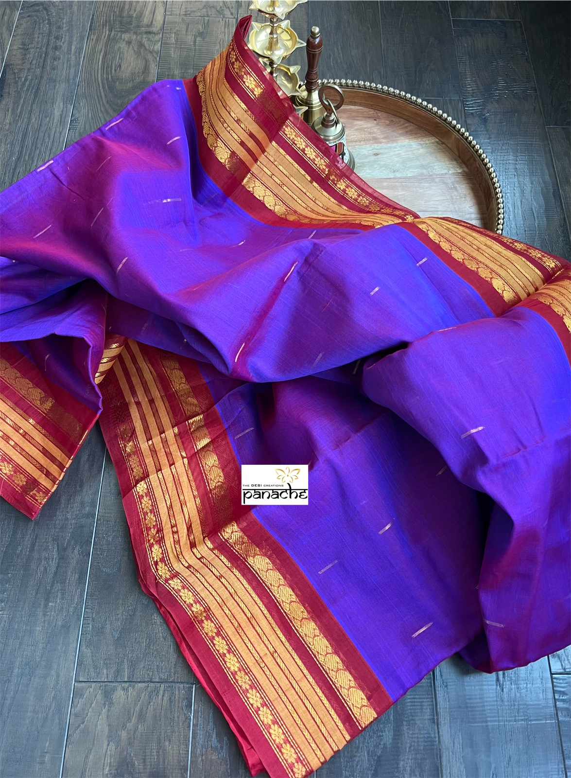 Gadwal SICO - Purple Red