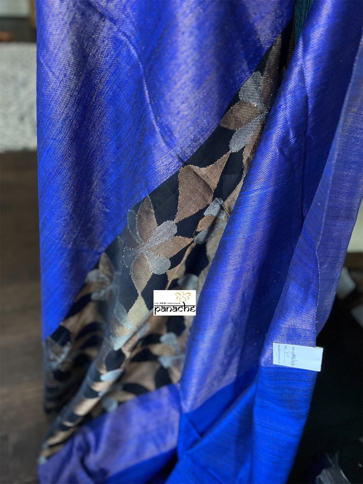 Pure Matka Silk - Royal Blue