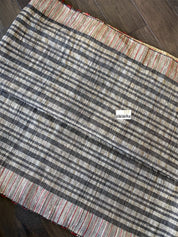 Ketia Stripes  - Grey Beige Black Red