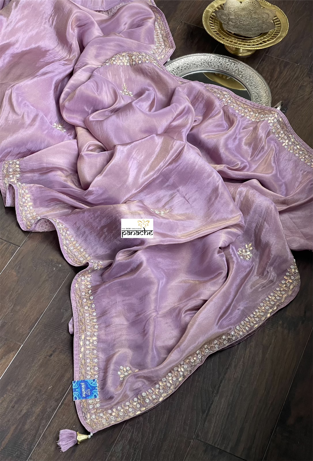 Designer Tissue Soft Silk - Mauve