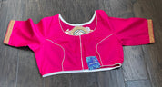 Designer Blouse - Pink Ma Durga