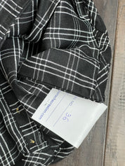 Designer Blouse - Black Checkered