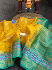 Soft Silk Kanjivaram - Orange Yellow