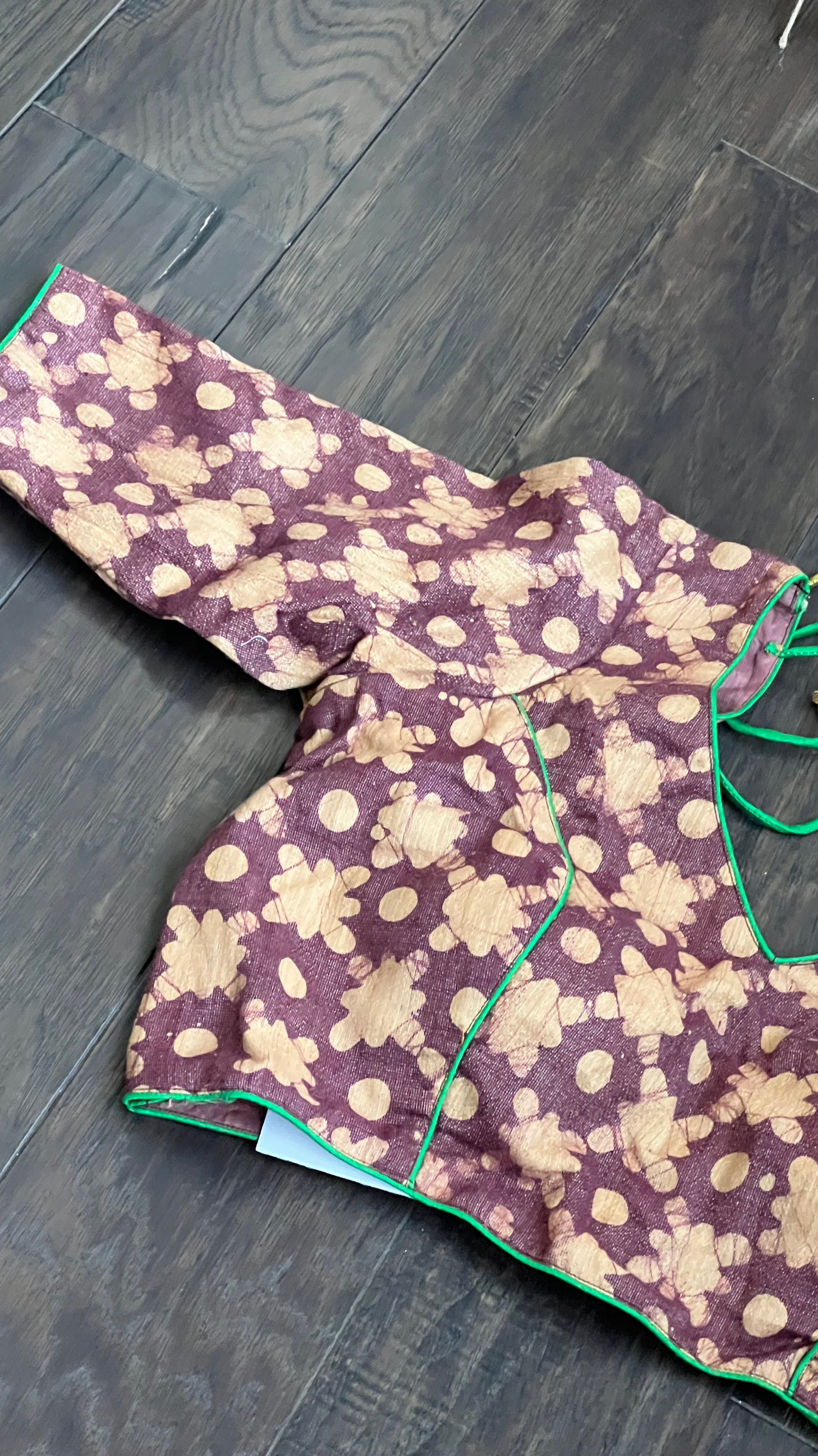 Designer Blouse - Brown