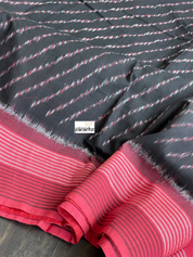 Pure Telia Cotton  - Black Red