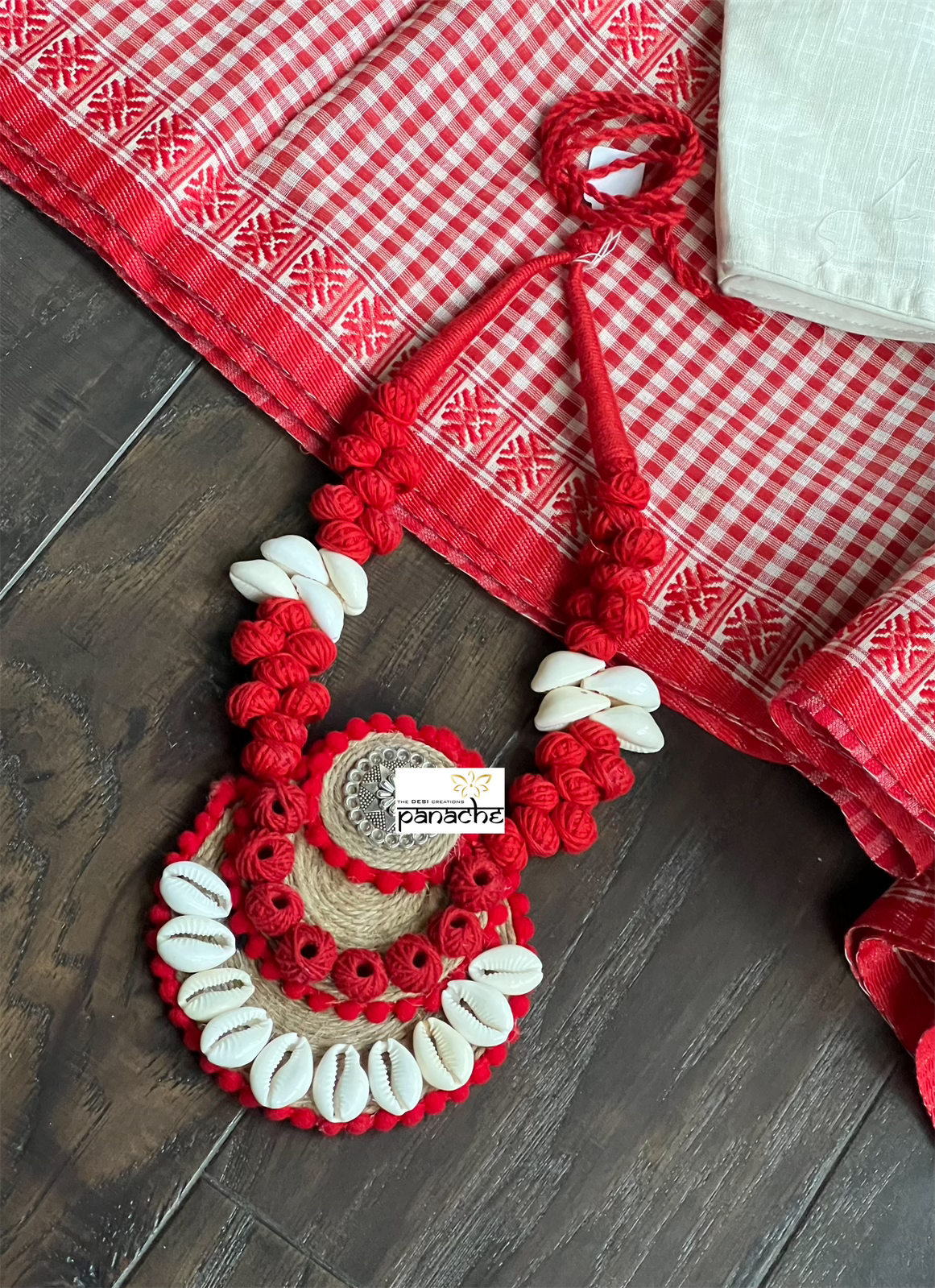 Jewelry Set - Jute Red Black 2