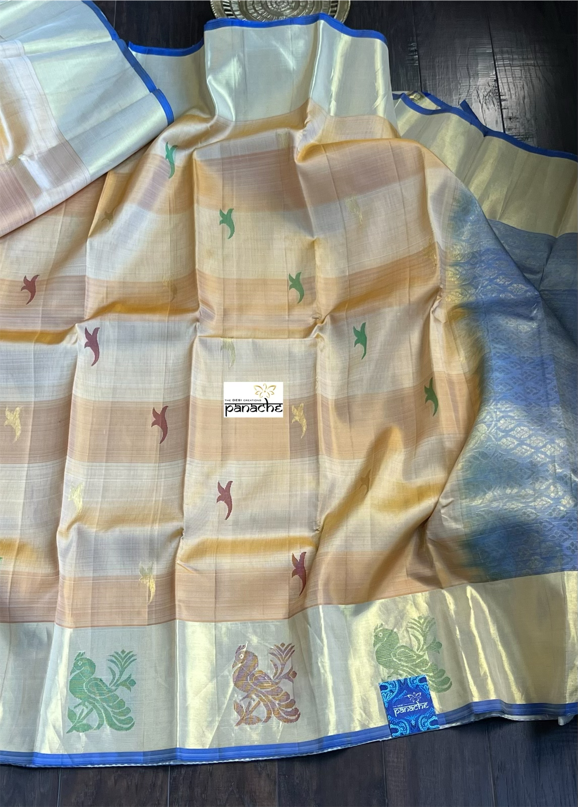 Silk Kanjivaram - Melon Yellow