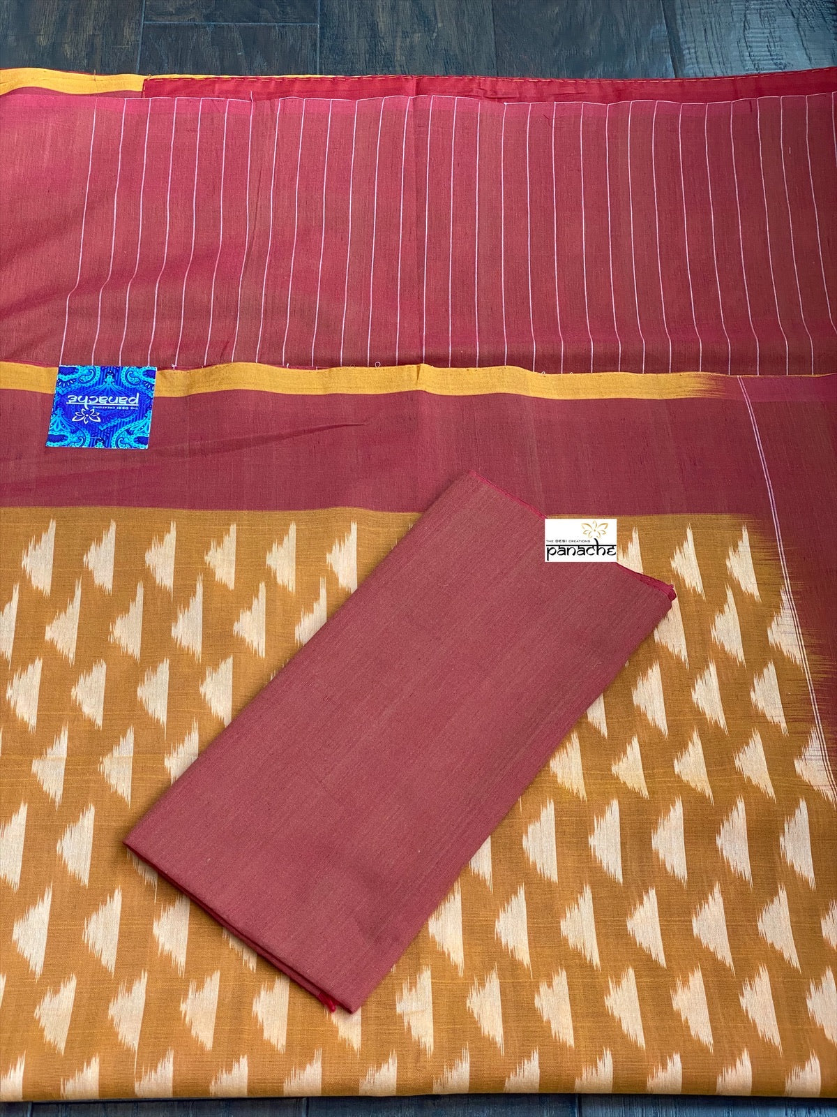 Pure Telia Cotton  - Ochre Yellow