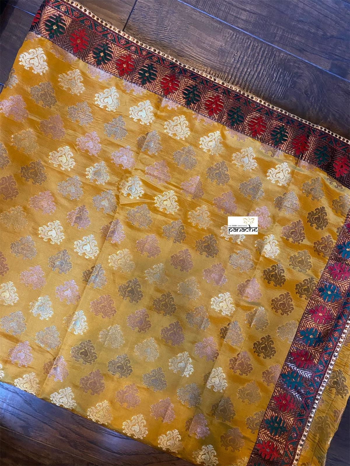 Designer Soft Silk - Golden Ochre Yellow