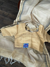 Designer Blouse - Beige Tan