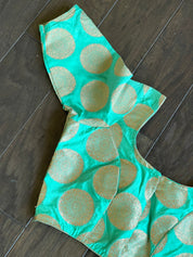 Designer Blouse - Sea Green