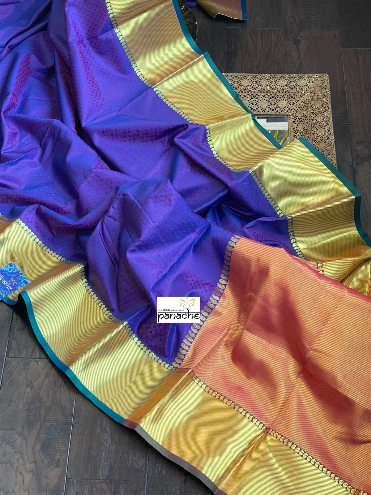 Soft South Silk - Purple Pink Tanchoi