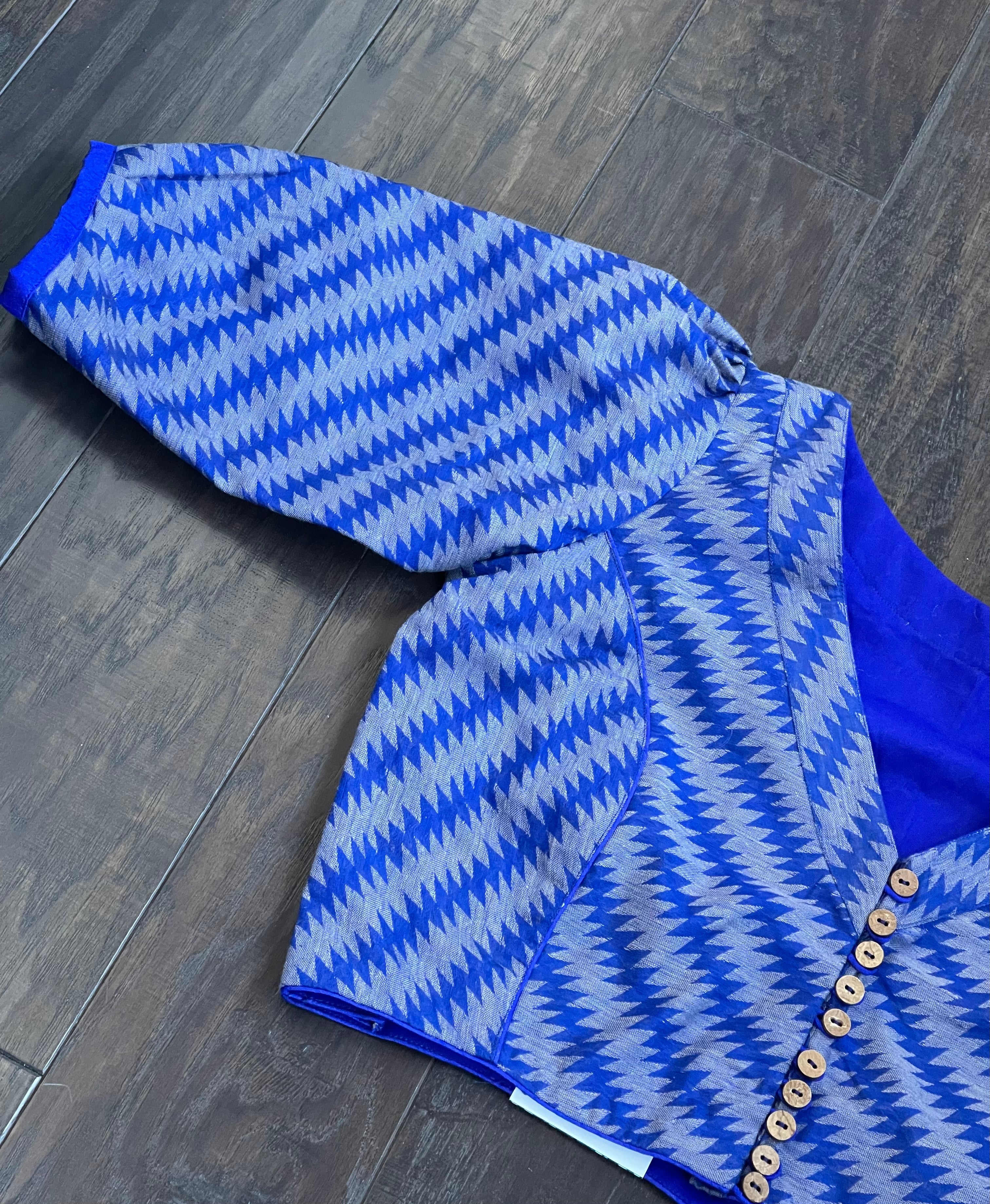 Designer Blouse - Royal Blue