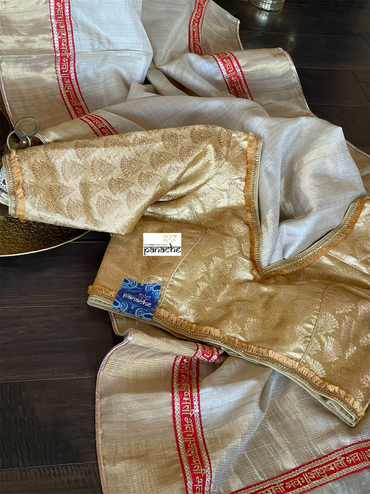 Designer Blouse - Gold Color