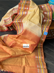 Gadwal SICO - Light Peach Yellow