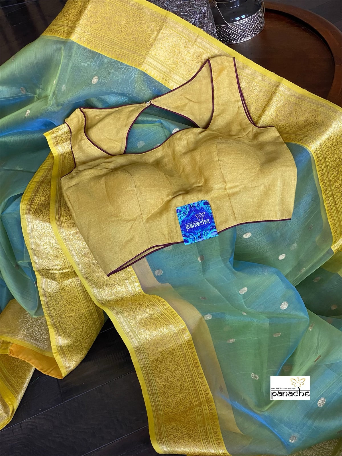 Designer Blouse - Yellow
