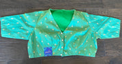 Designer Blouse - Green Dual Shaded
