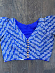 Designer Blouse - Royal Blue