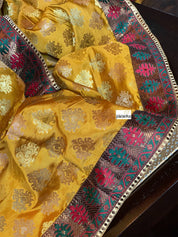 Designer Soft Silk - Golden Ochre Yellow