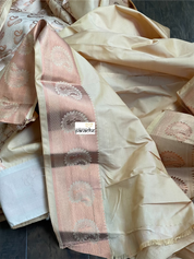 Silk Kanjivaram - Gold Beige