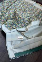 Kora Resham Woven - Sage Grey