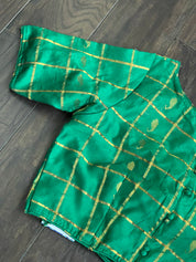 Designer Blouse - Dark Green