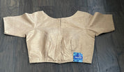 Designer Blouse - Golden Beige