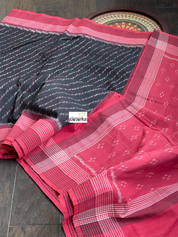 Pure Telia Cotton  - Black Red
