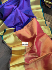 Soft South Silk - Purple Pink Tanchoi