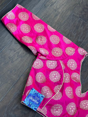 Designer Blouse - Magenta Pink