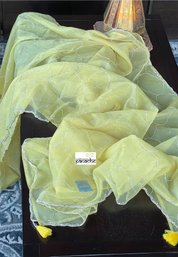 Designer Organza - Yellow