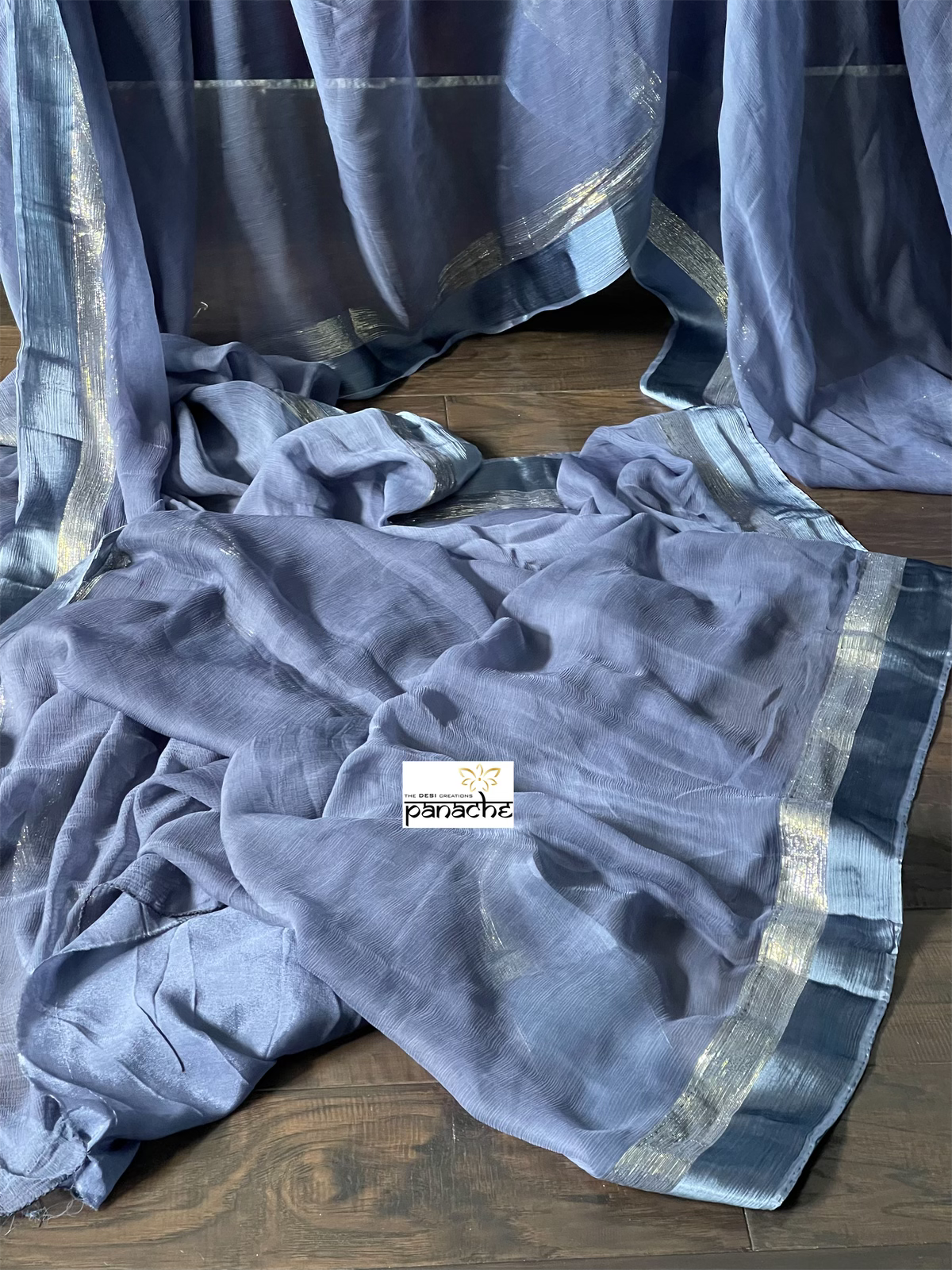 Designer Chiffon - Gray